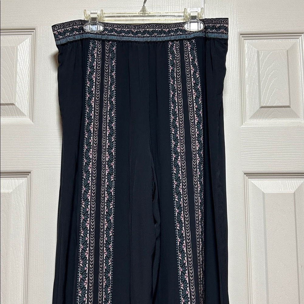 Cabellero Miller Wide Leg Floral Trousers Pant - Size Medium - Picture 4 of 8